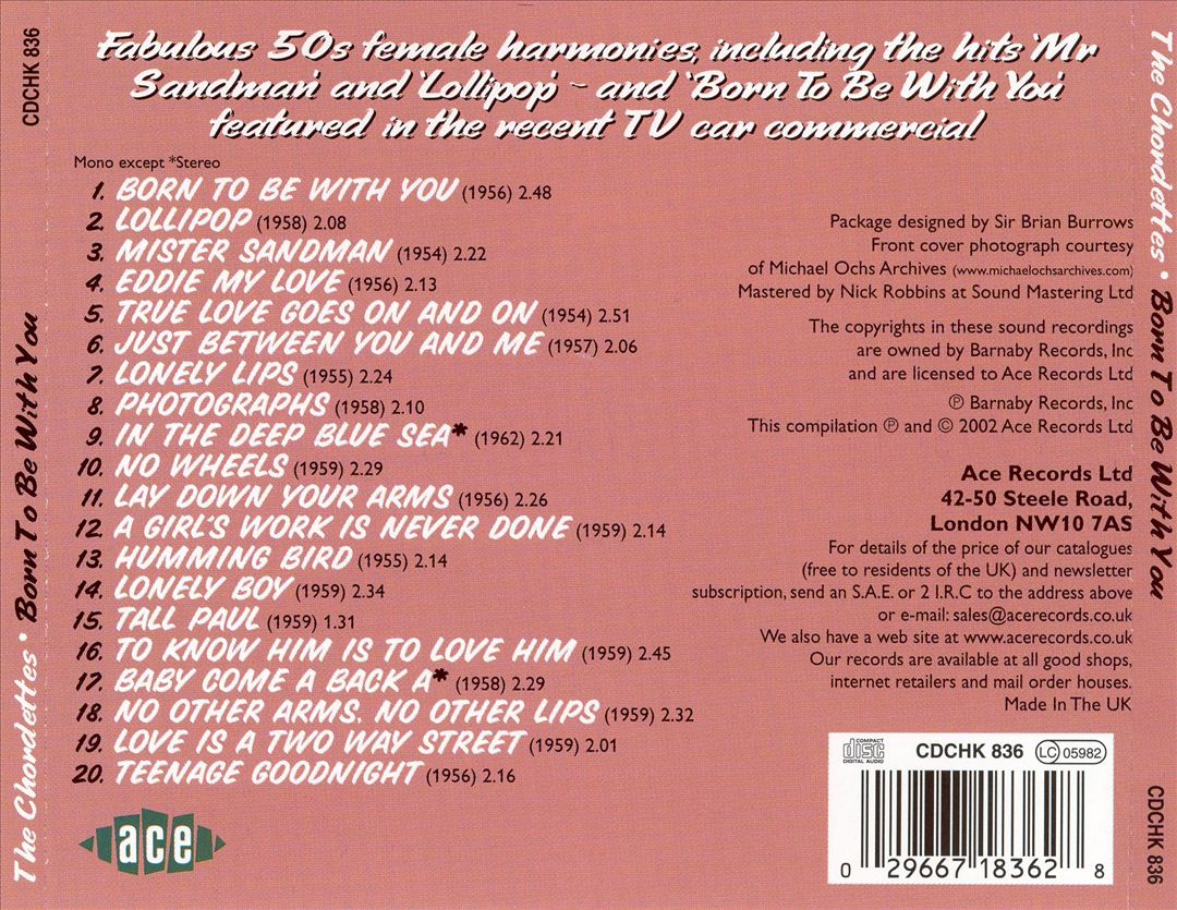 Born to Be with You [Ace] cover art