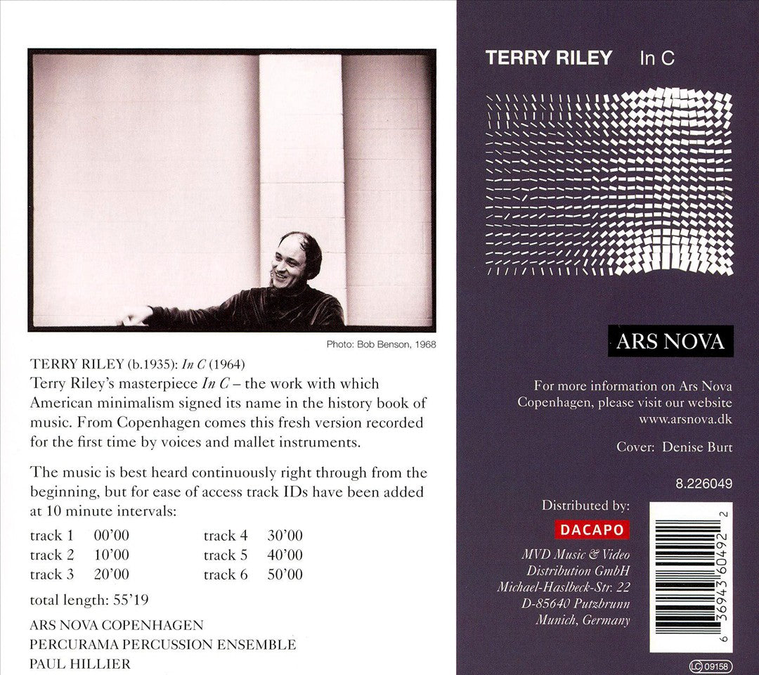 Riley: In C cover art