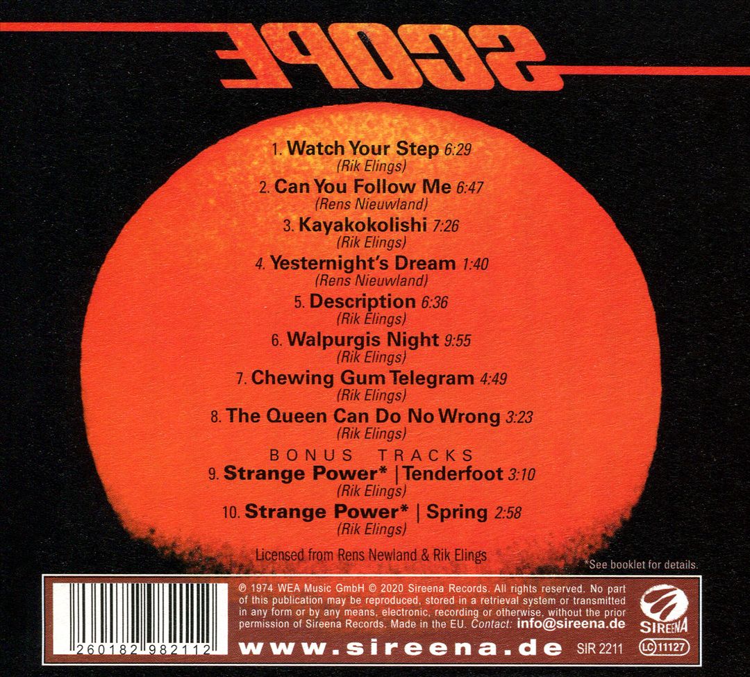 Scope cover art