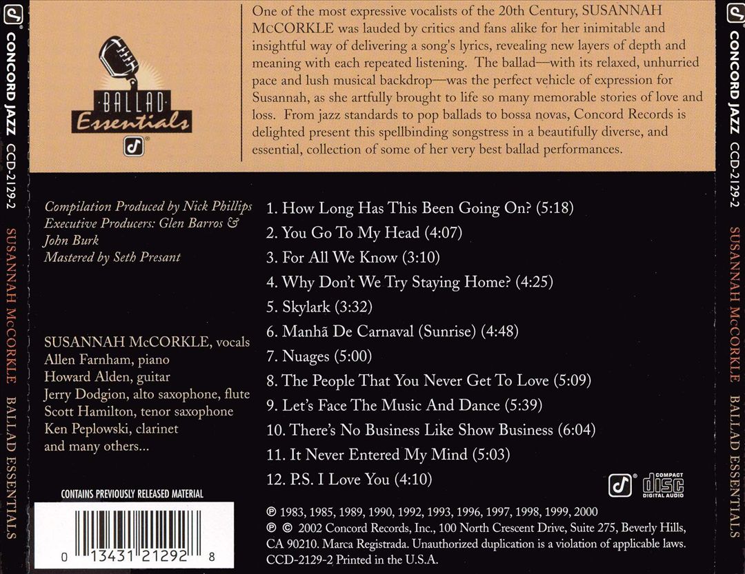 Ballad Essentials cover art