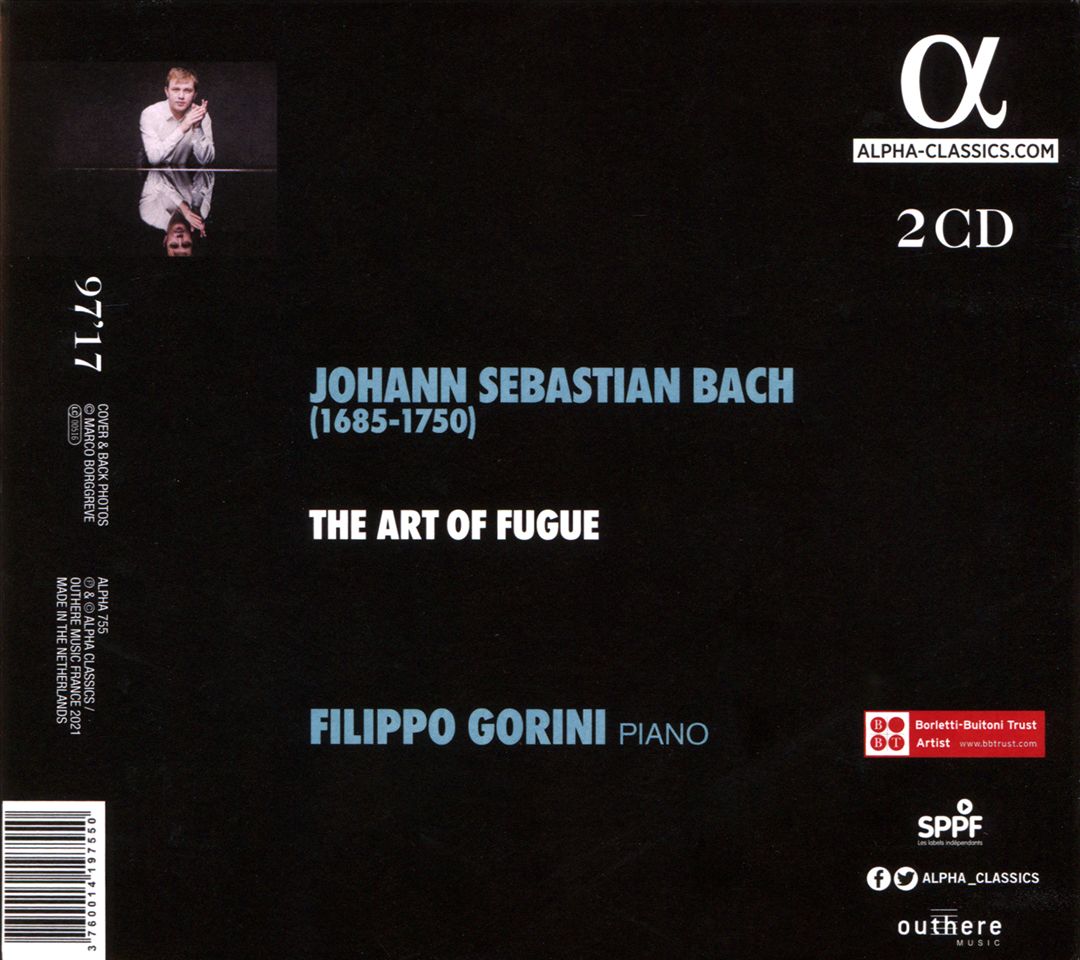 Bach: The Art of Fugue cover art