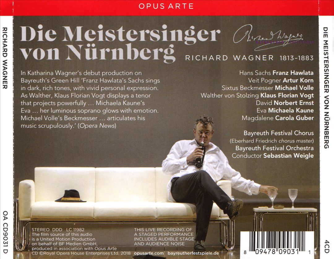 Wagner: Die Meistersinger von Nürnberg cover art