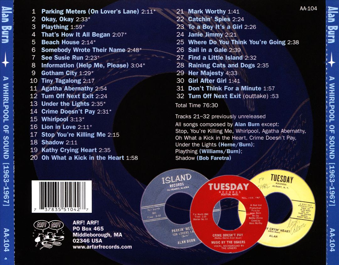 Whirlpool of Sound: The Complete Studio Recording cover art