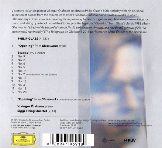 Philip Glass: Piano Works cover art