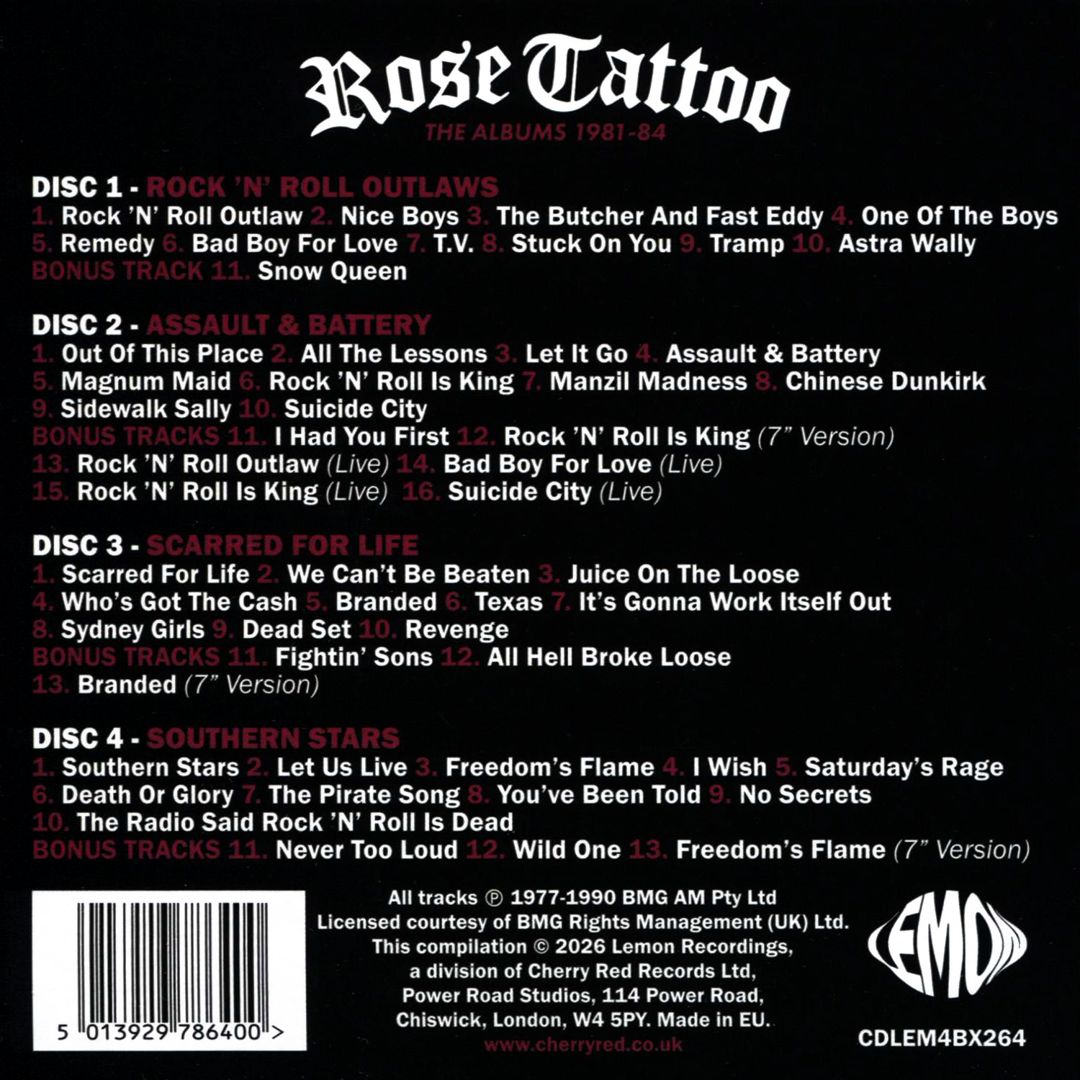 Albums 1981-84 cover art