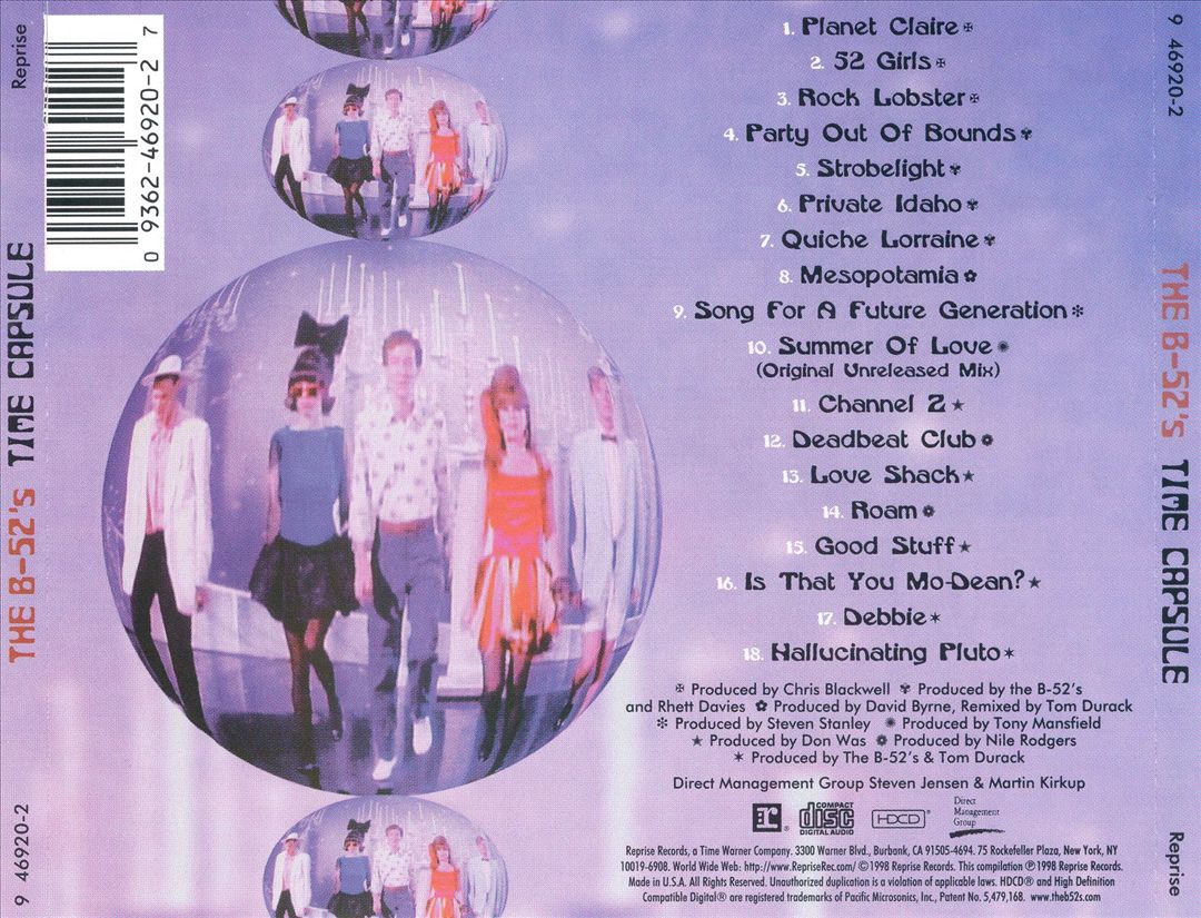 Time Capsule: Songs for a Future Generation cover art