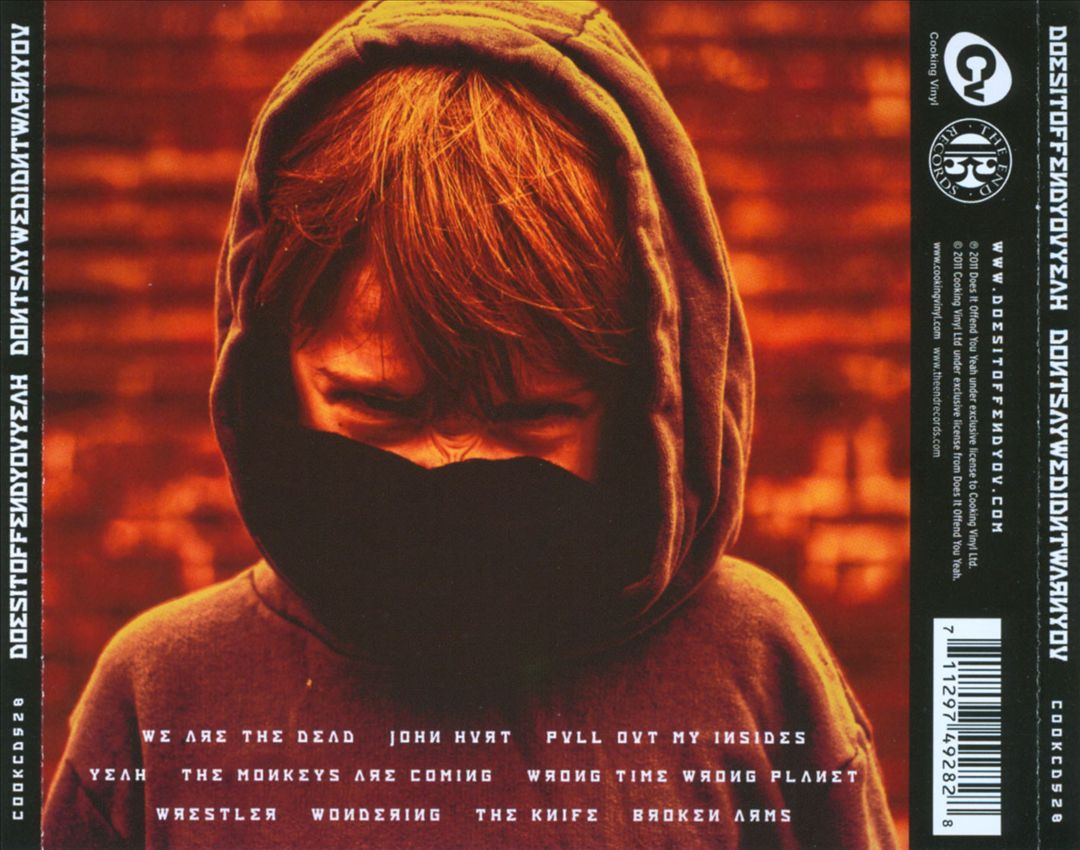 Don't Say We Didn't Warn You cover art