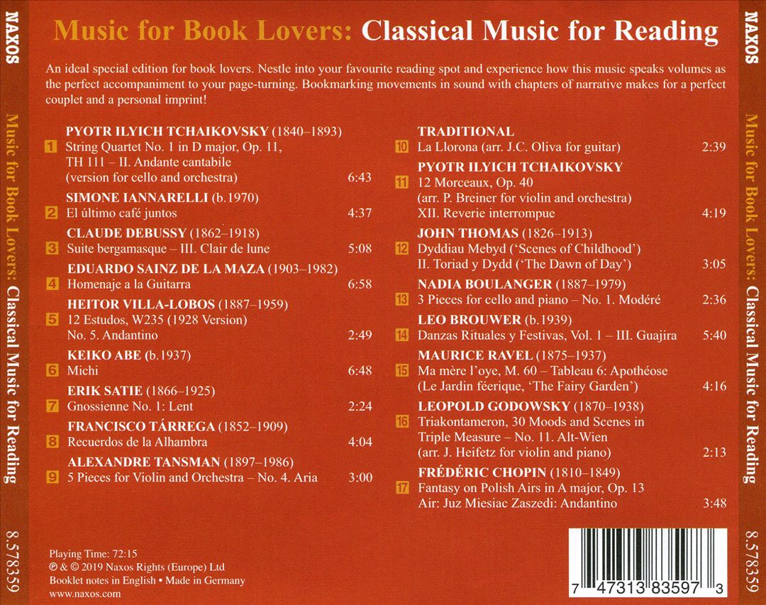 Classical Music for Reading cover art