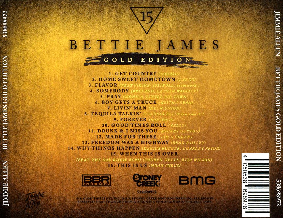 Bettie James [Gold Edition] cover art