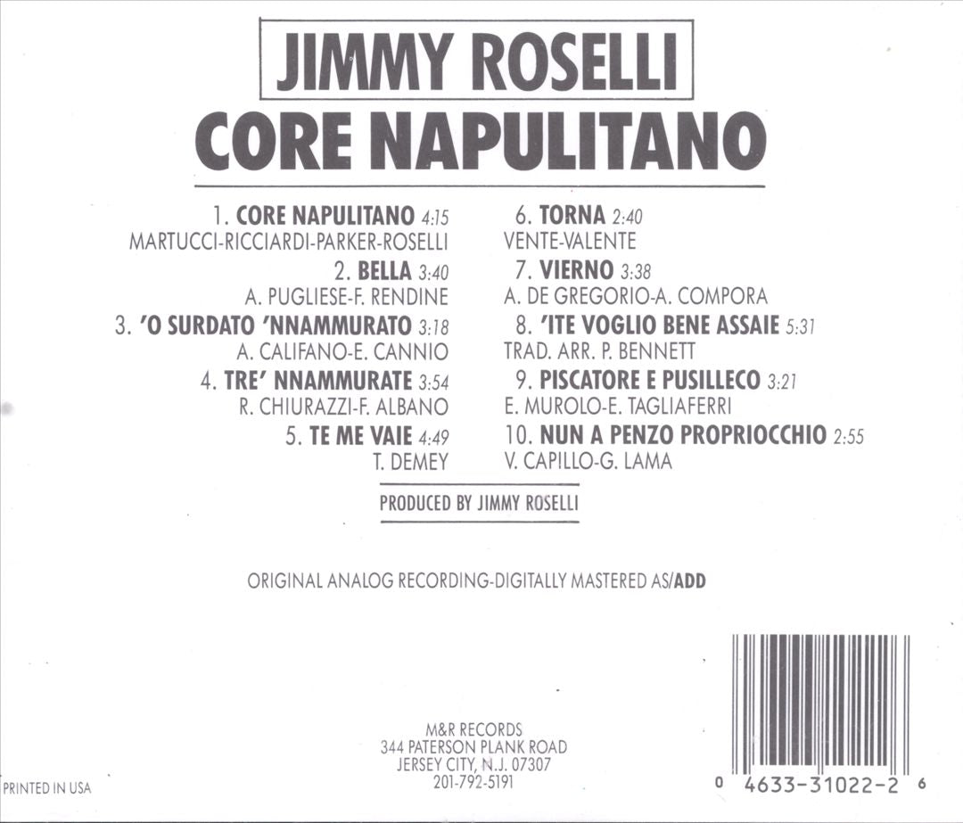 Core Napolitano cover art