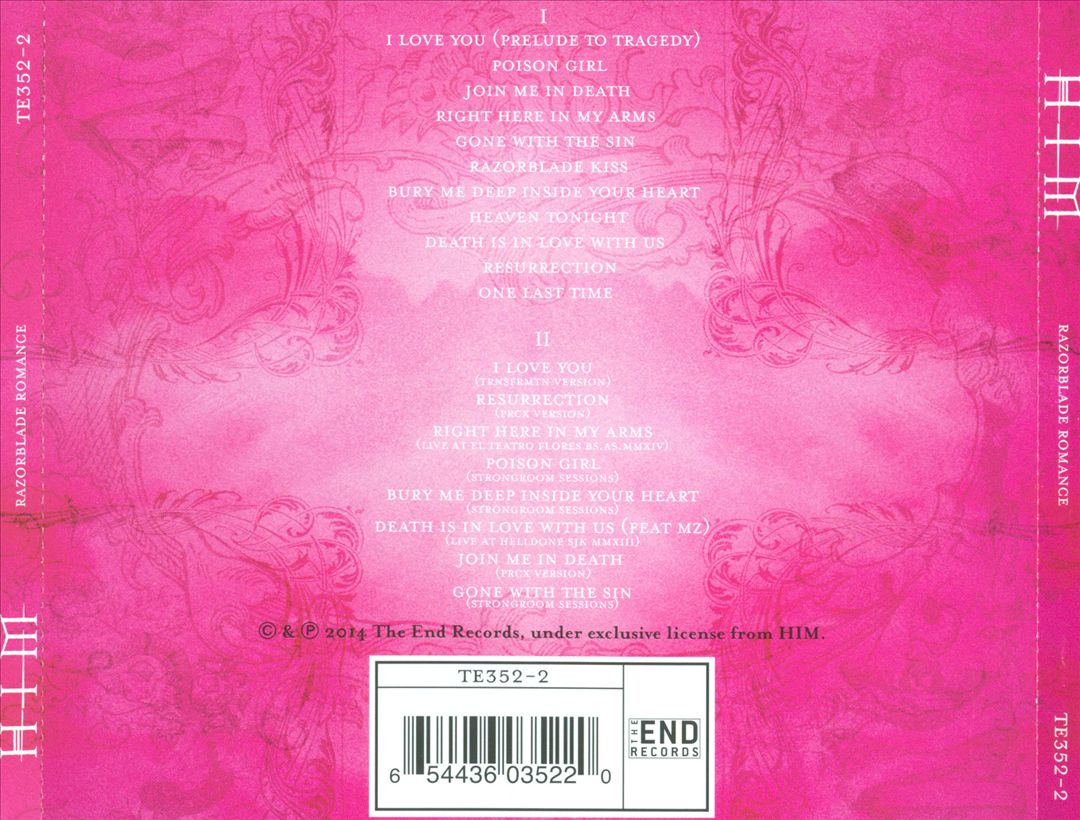 Razorblade Romance [Remastered] [Deluxe] cover art