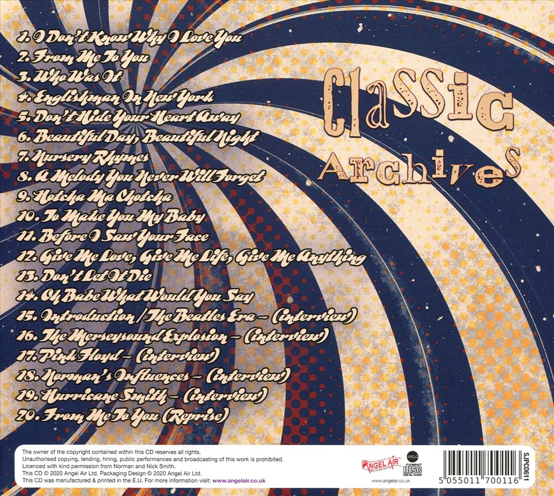 Classic Archives cover art