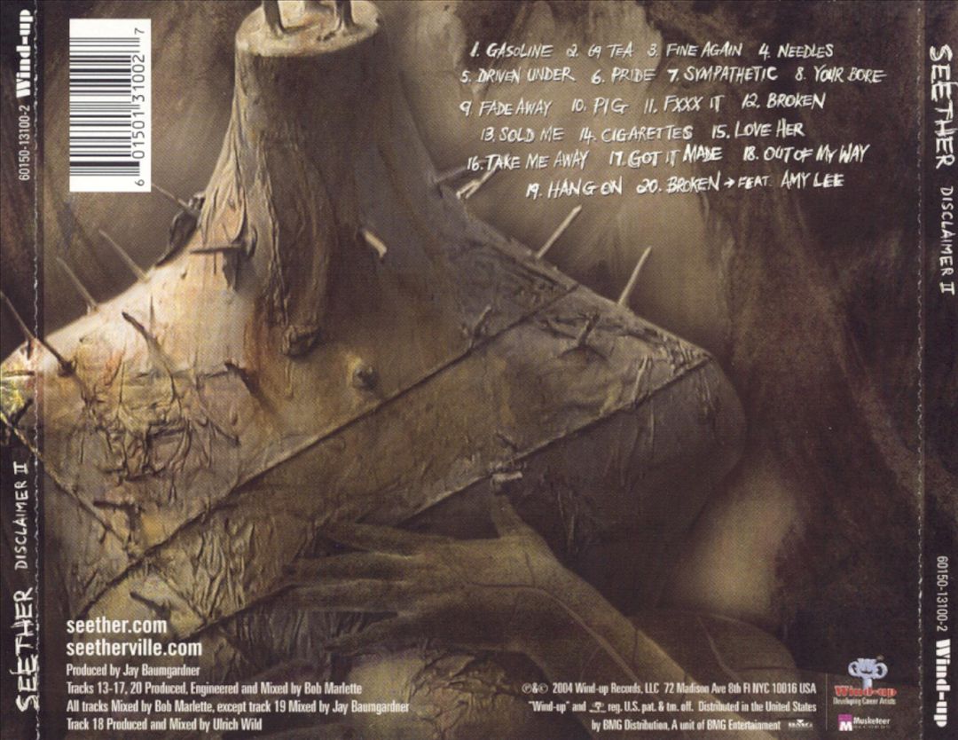Disclaimer [Disclaimer II] cover art