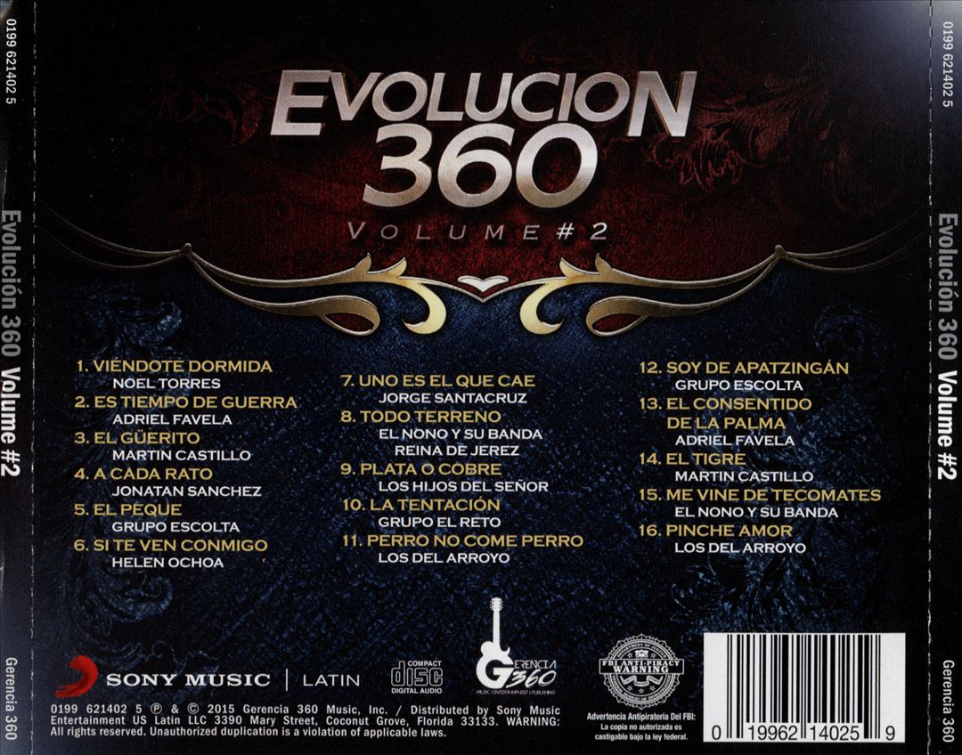 Evolucion 360, Vol. 2 cover art