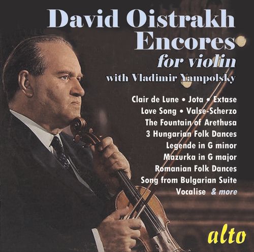 Encores for Violin cover art