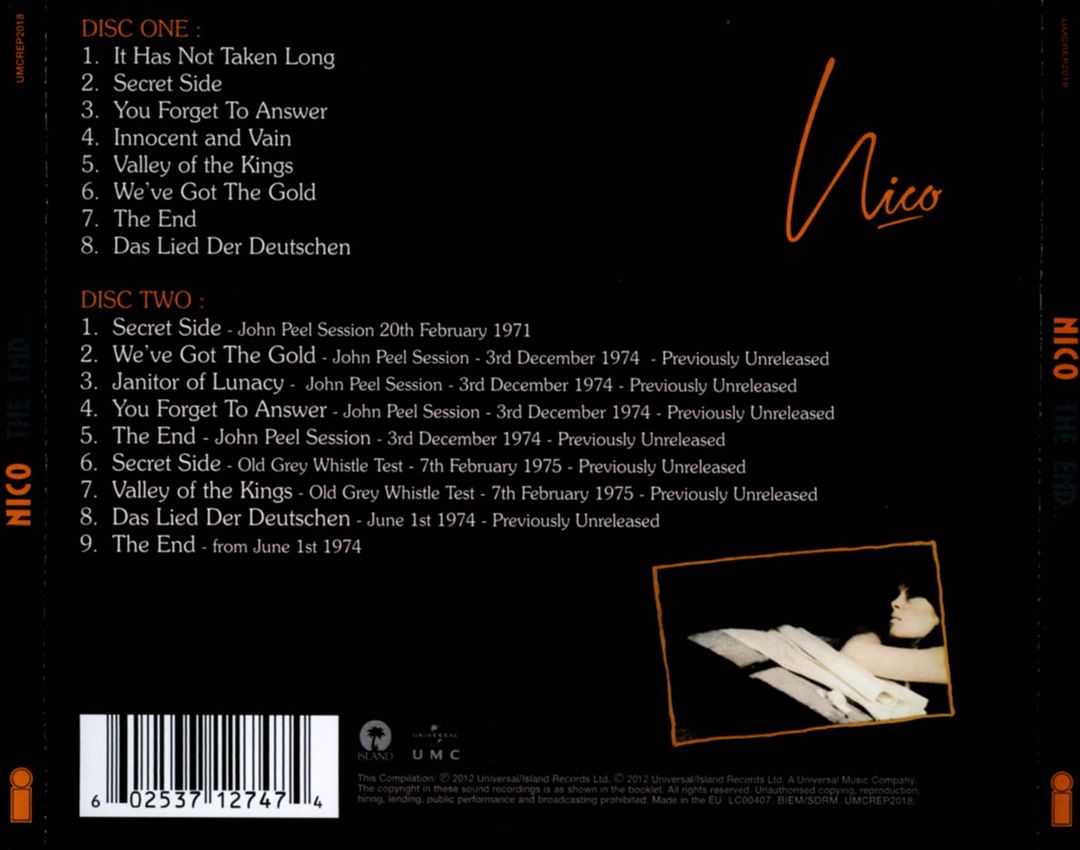 End cover art