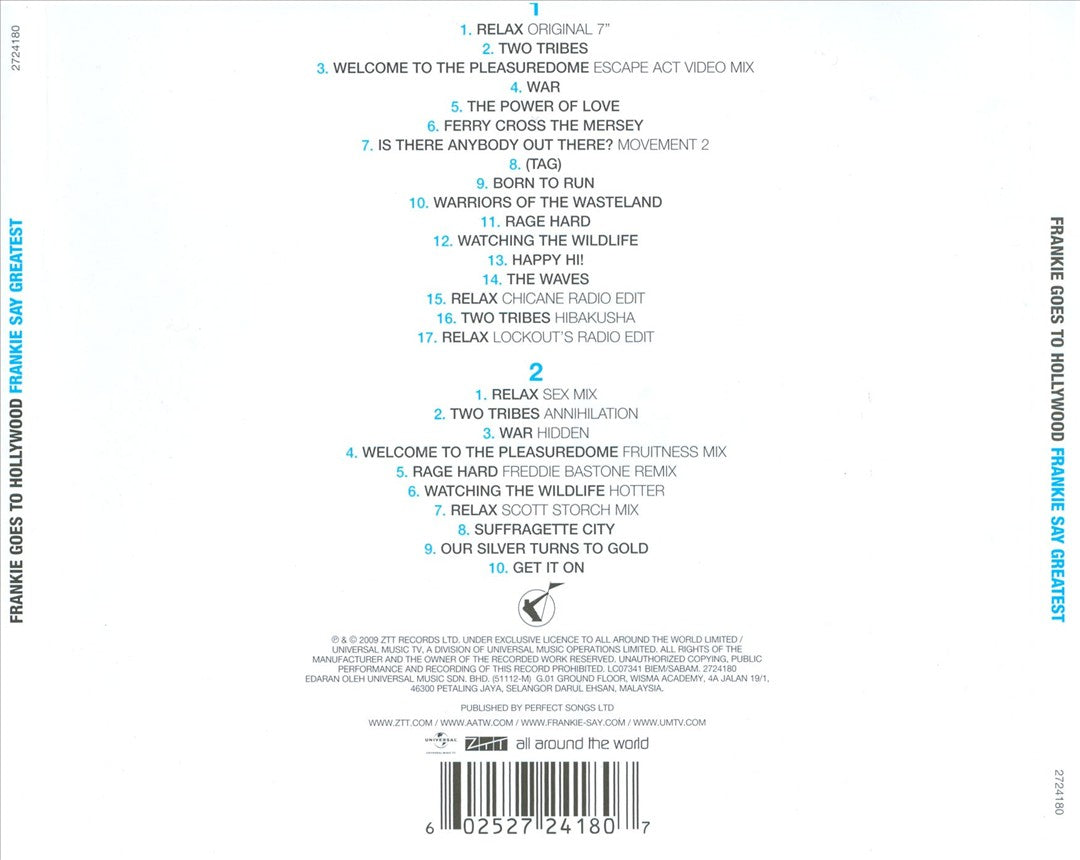 Frankie Say Greatest [Limited Edition] cover art