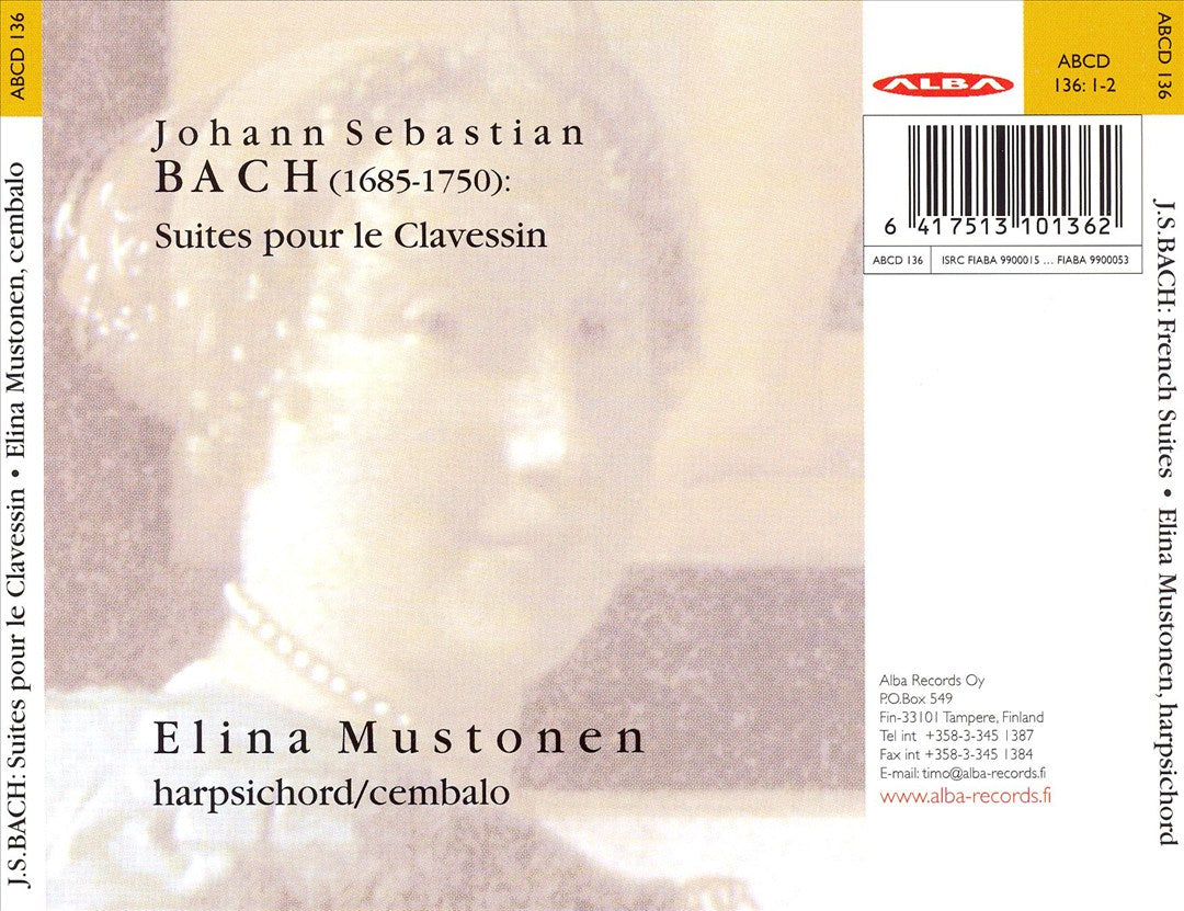 J.S. Bach: French Suites cover art