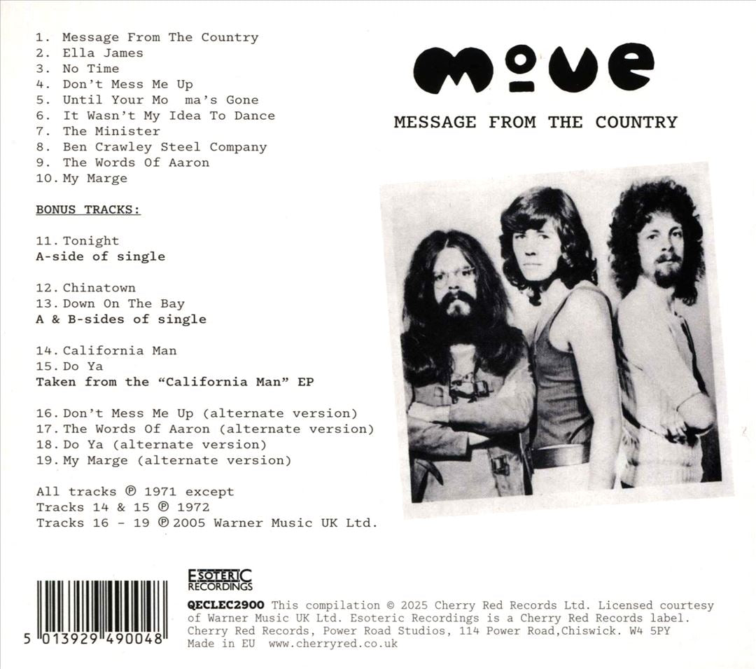 Message from the Country cover art