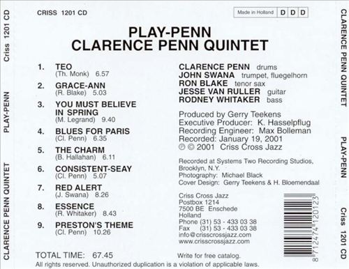 Play-Penn cover art