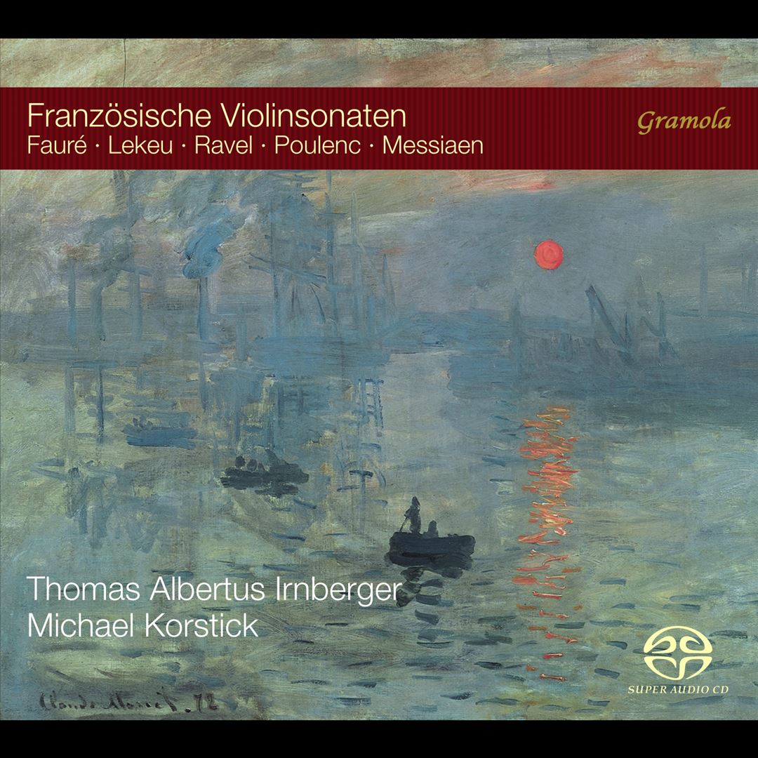 Französische Violinsonaten cover art