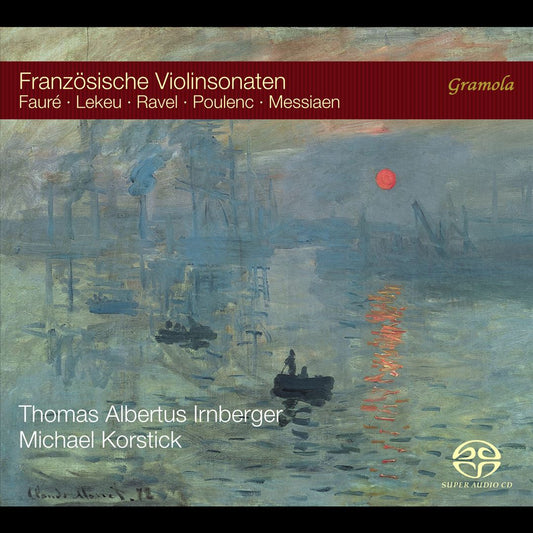 Französische Violinsonaten cover art