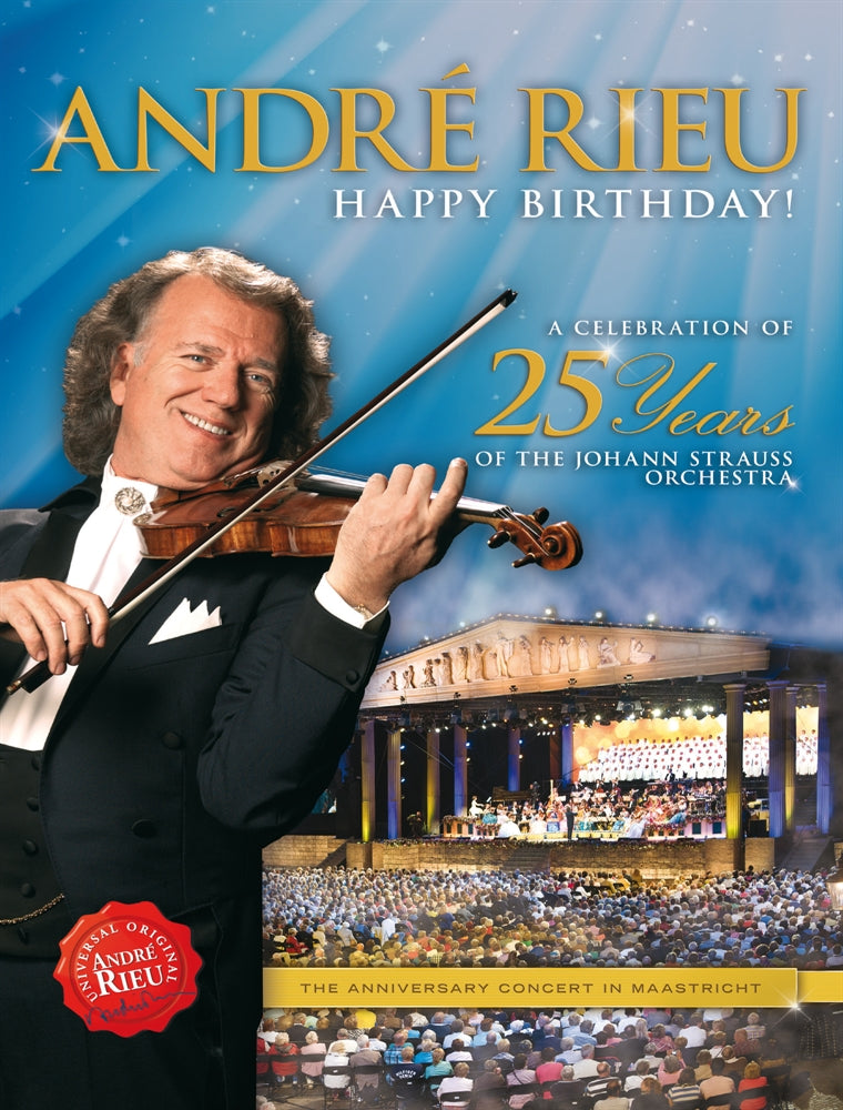 Andre' Rieu - Happy Birthday cover art