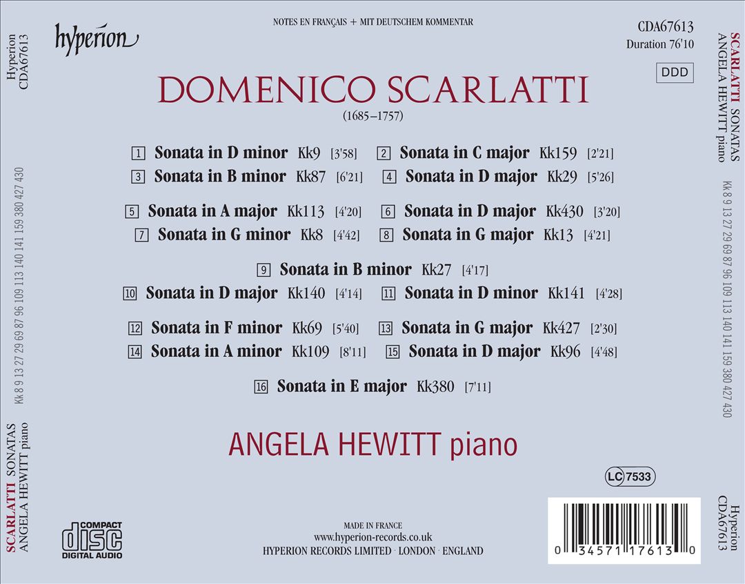 Domenico Scarlatti: Sonatas cover art