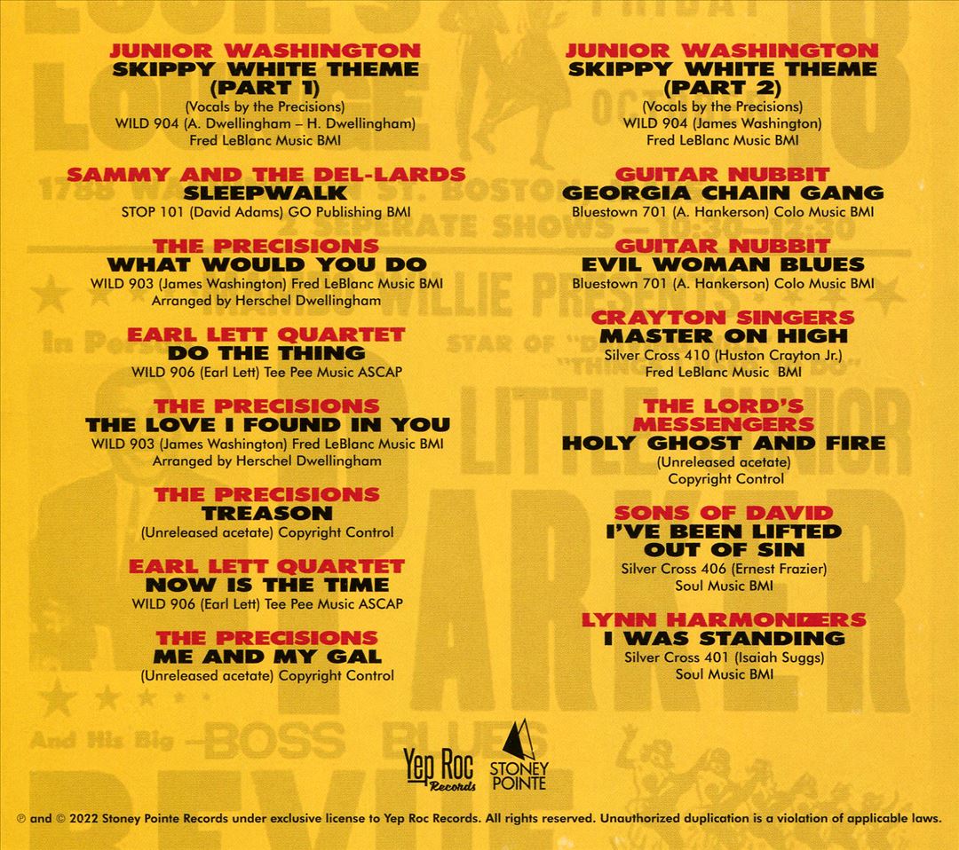 Skippy White Story: Boston Soul 1961-1969 cover art