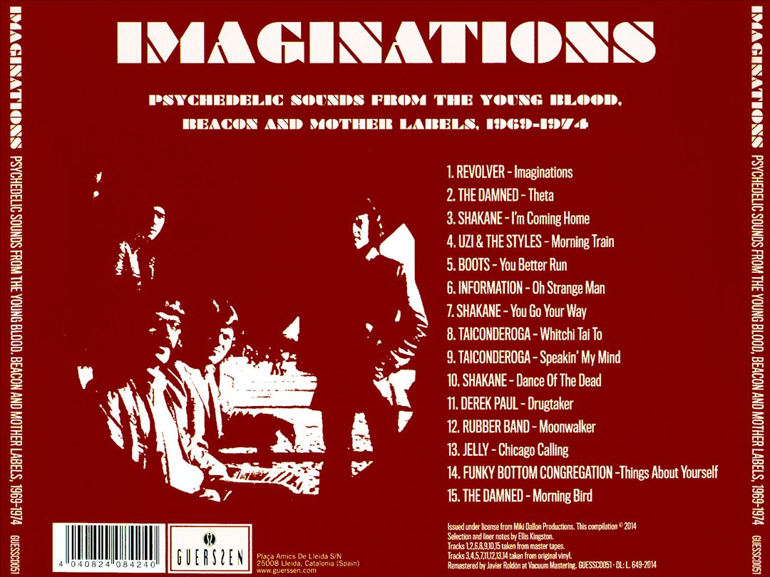 Imaginations: Psychedelic Sounds From the Young Blood, Beacon & Mother Labels 1969-1974 cover art