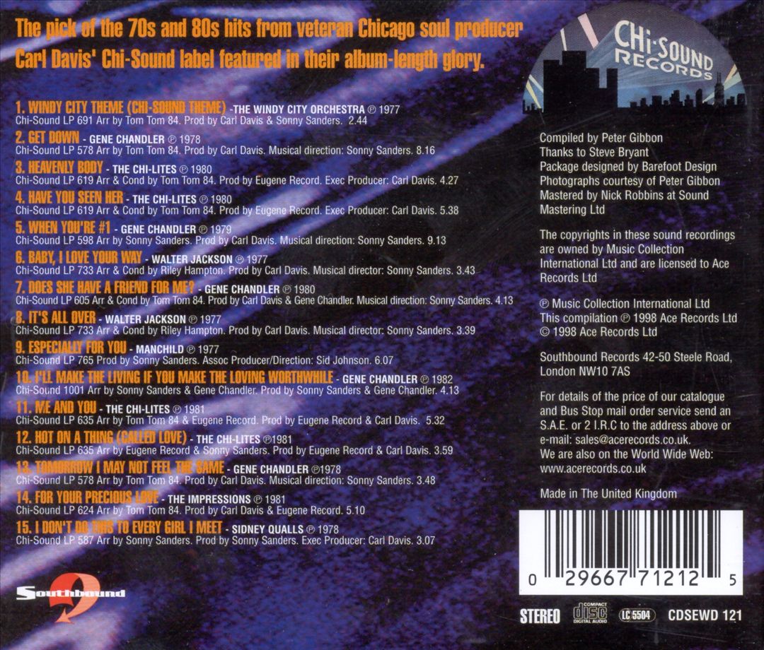 Chi Sound: Soul from the Windy City cover art