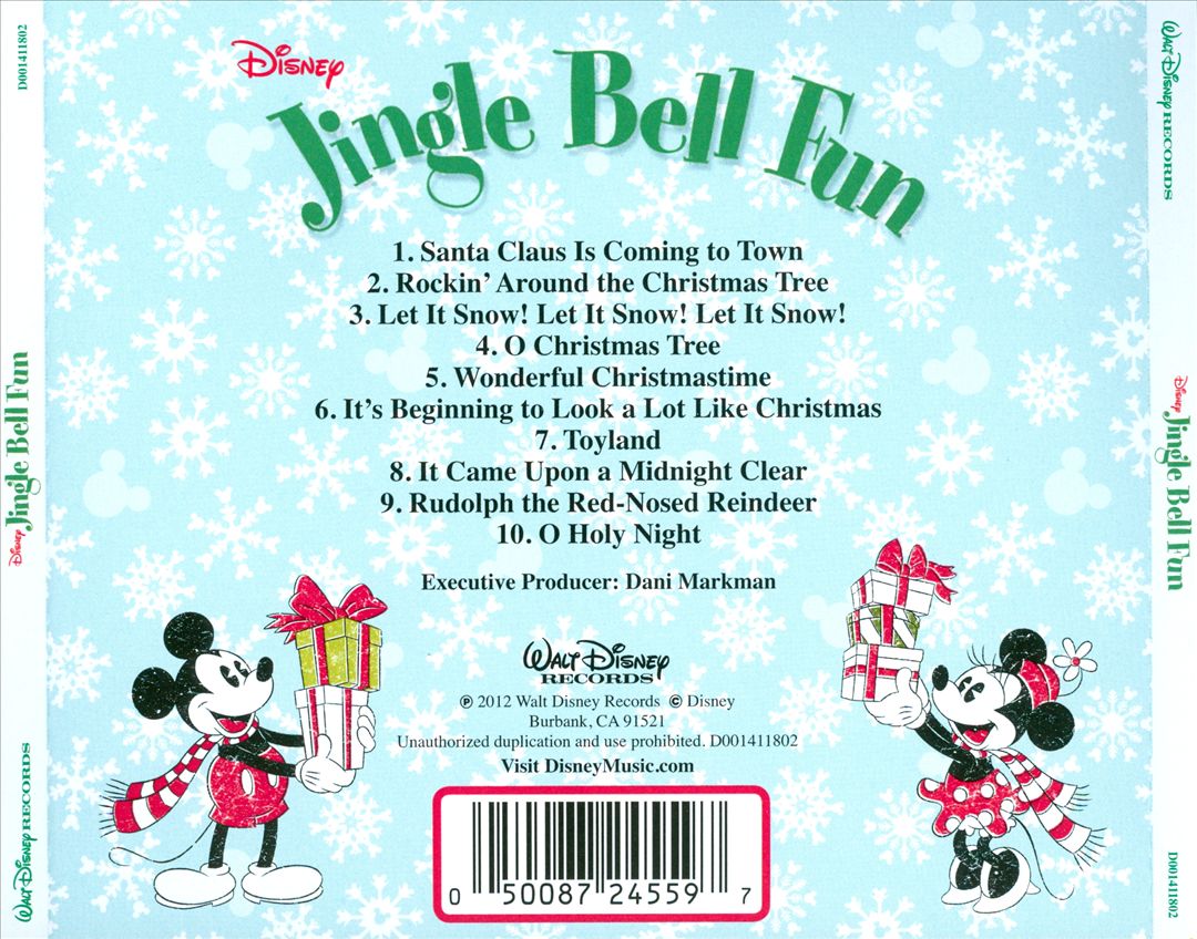 Disney Jingle Bell Fun cover art