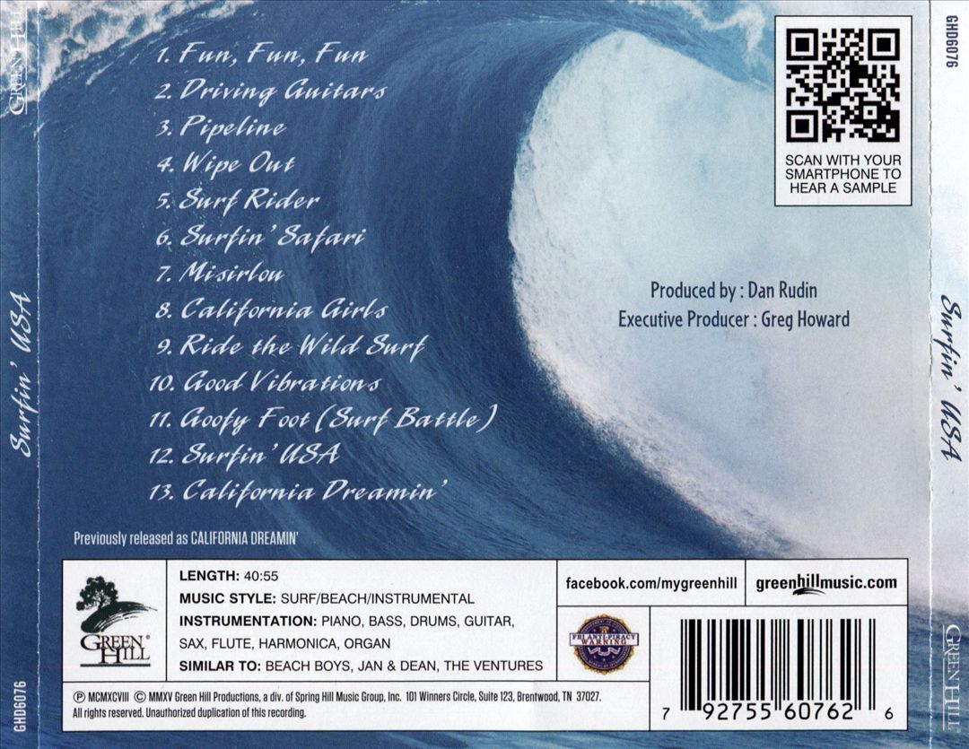 Surfin' USA cover art