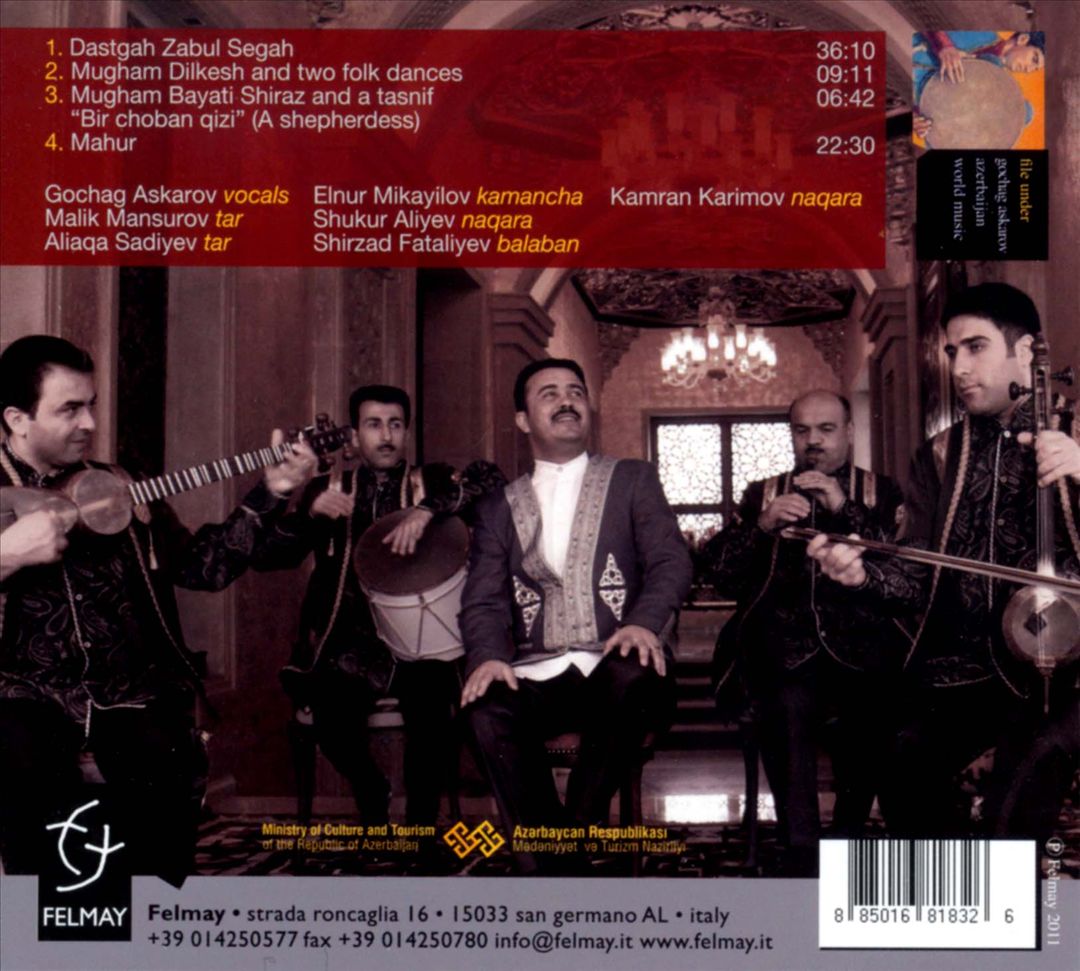 Mugham: Traditional Music from Azerbaijan cover art