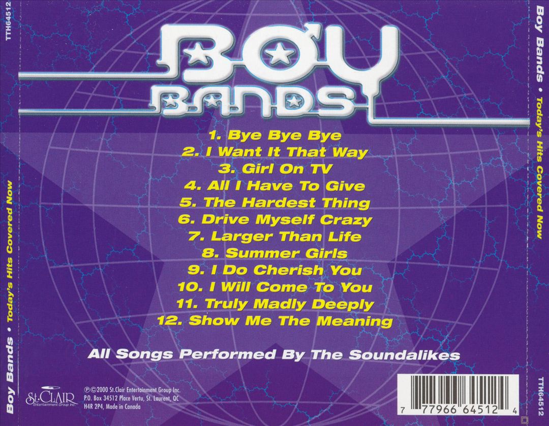 Boy Bands cover art