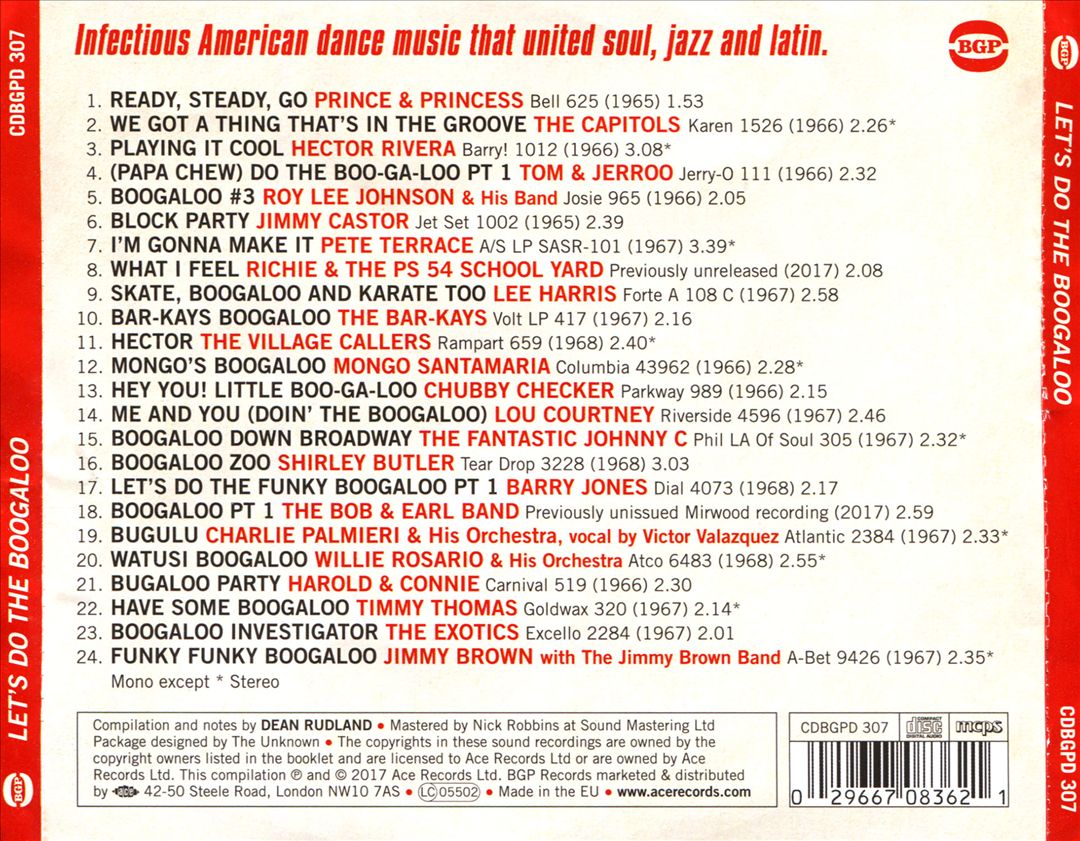 Let's Do the Boogaloo cover art
