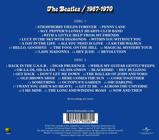 The Beatles 1967-1970 [2023 Edition] [2 CD] cover art
