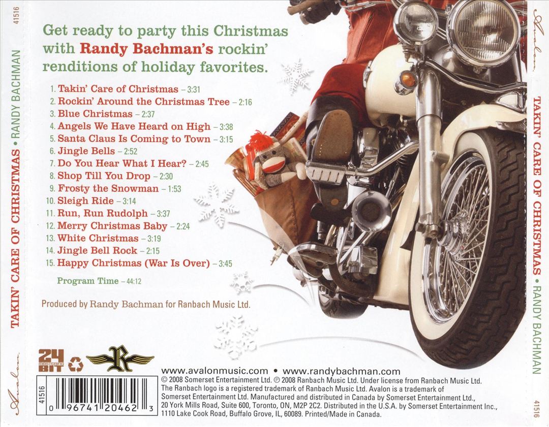 Takin' Care of Christmas cover art