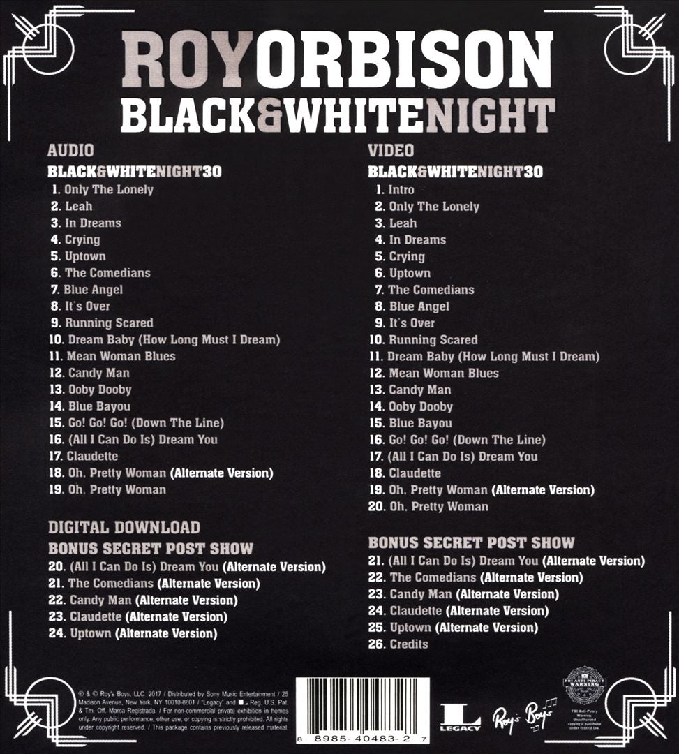 Black & White Night [CD/DVD] cover art