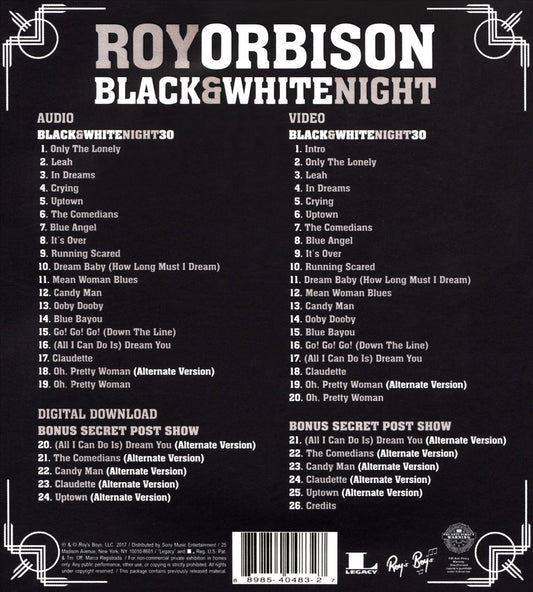Black & White Night [CD/DVD] cover art
