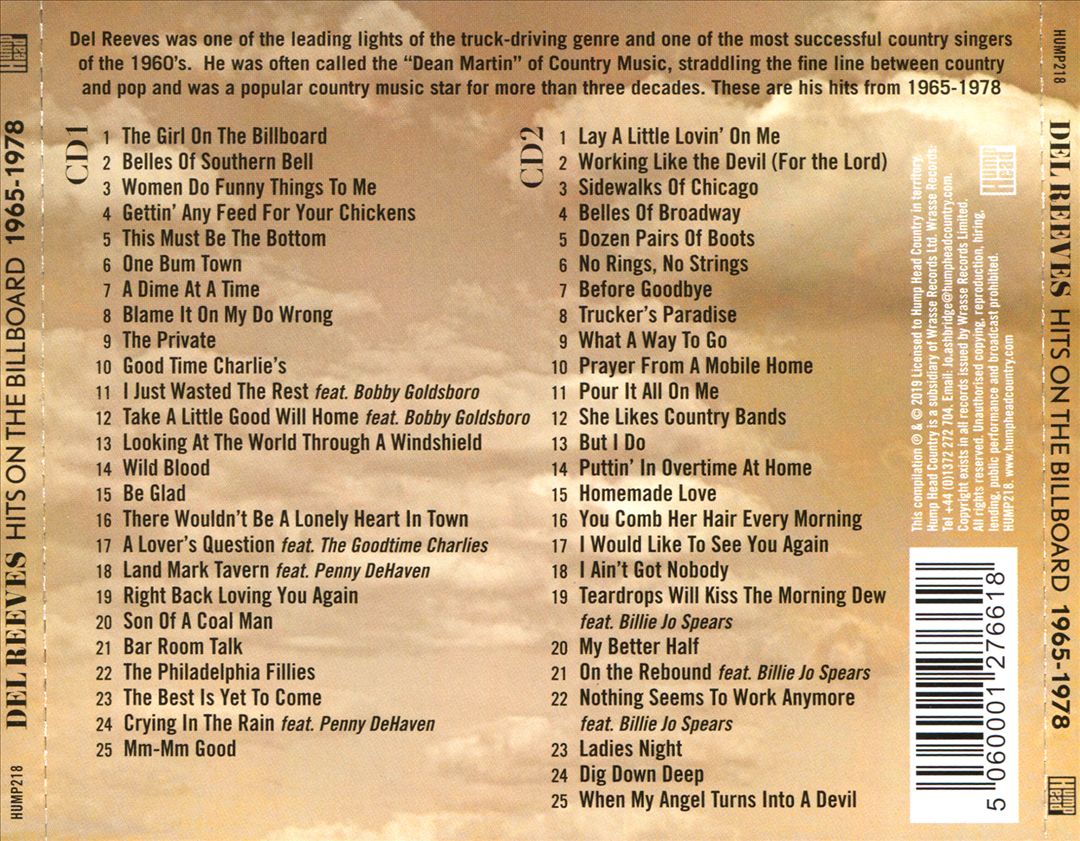 Hits on the Billboard 1965-1978 cover art