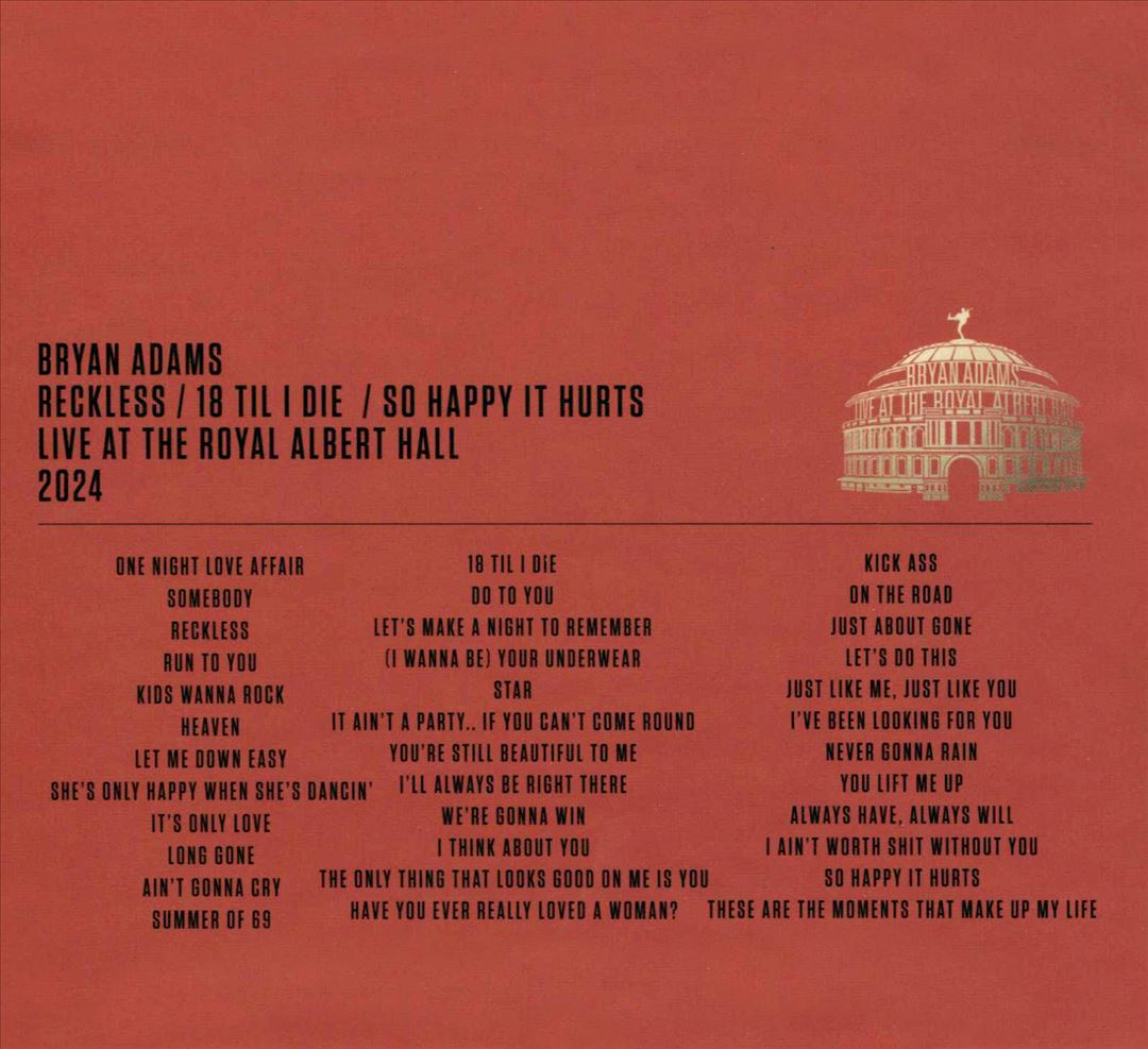 Live at the Royal Albert Hall 2024 cover art
