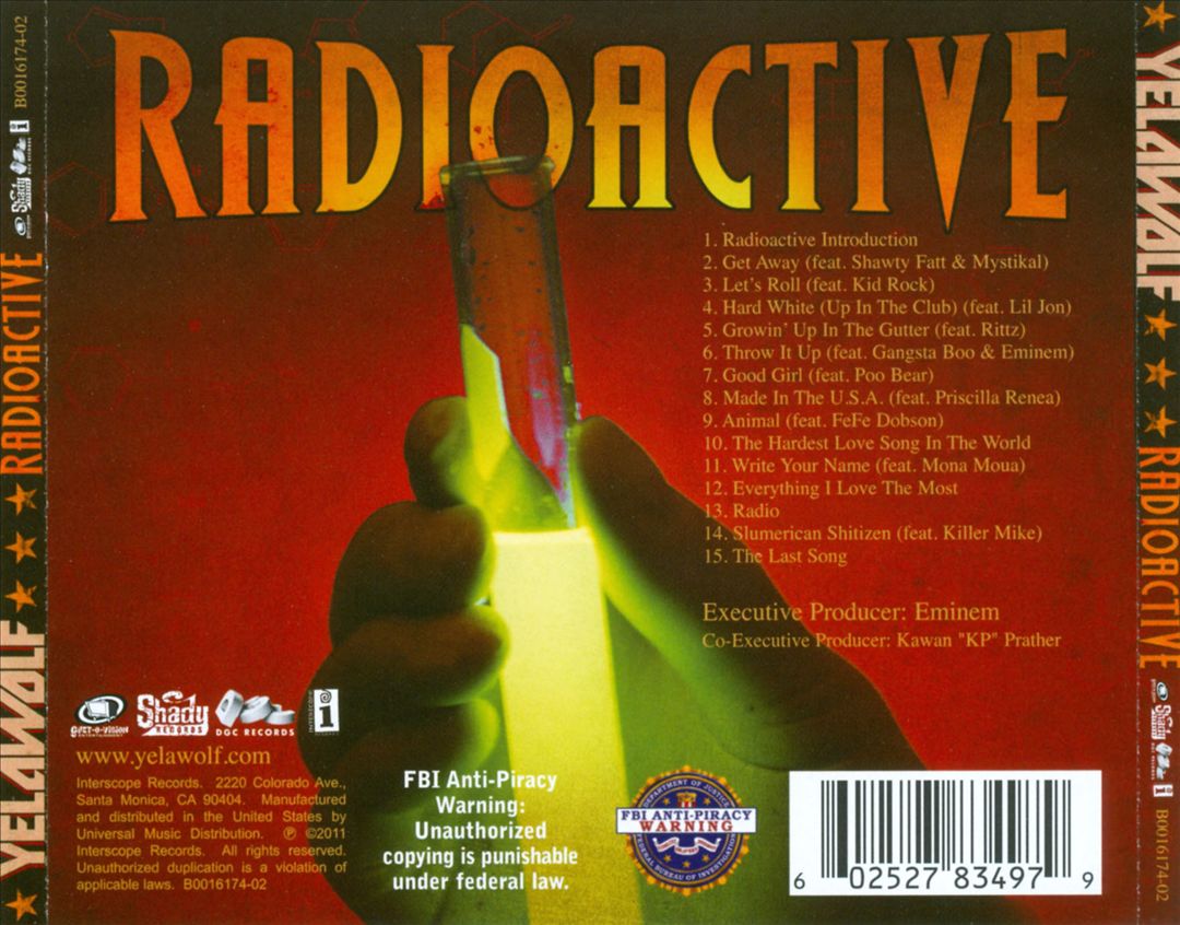 Radioactive cover art