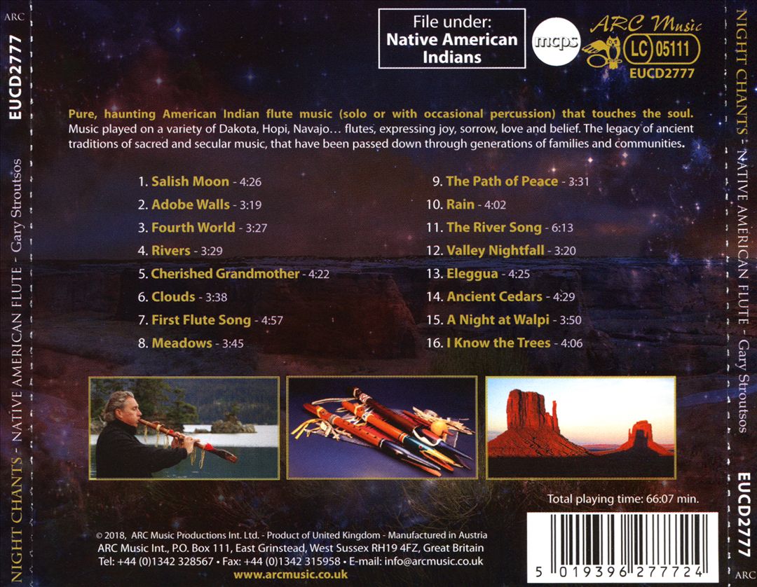 Night Chants: Native American Flute cover art