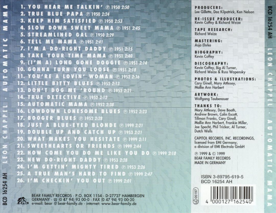 Automatic Mama cover art