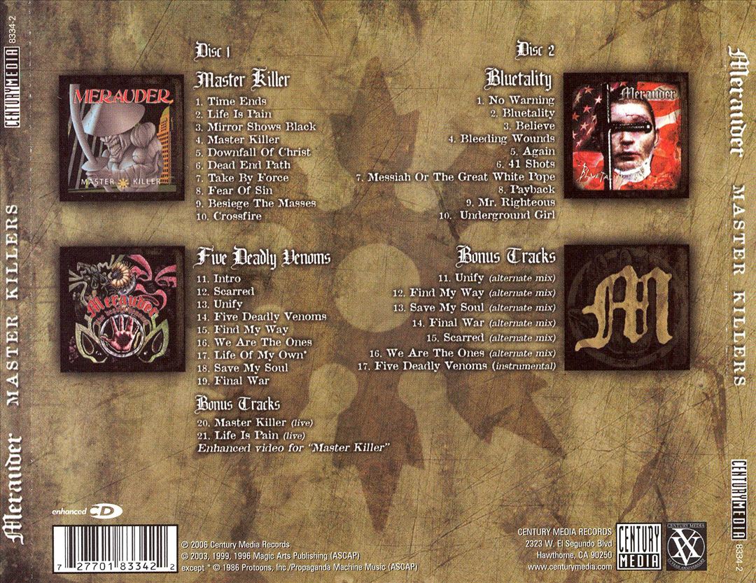Master Killers: A Complete Anthology cover art
