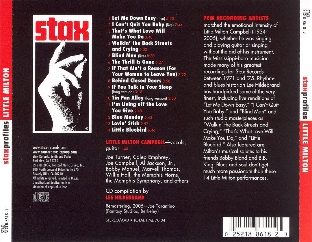 Stax Profiles cover art
