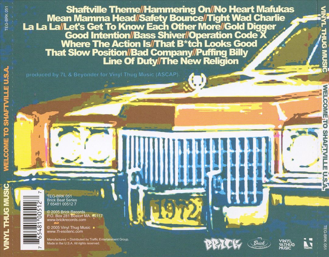 Welcome to Shaftville, USA cover art