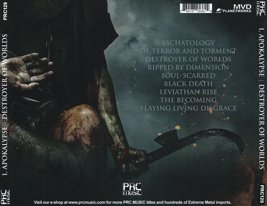 Destroyer of Worlds cover art