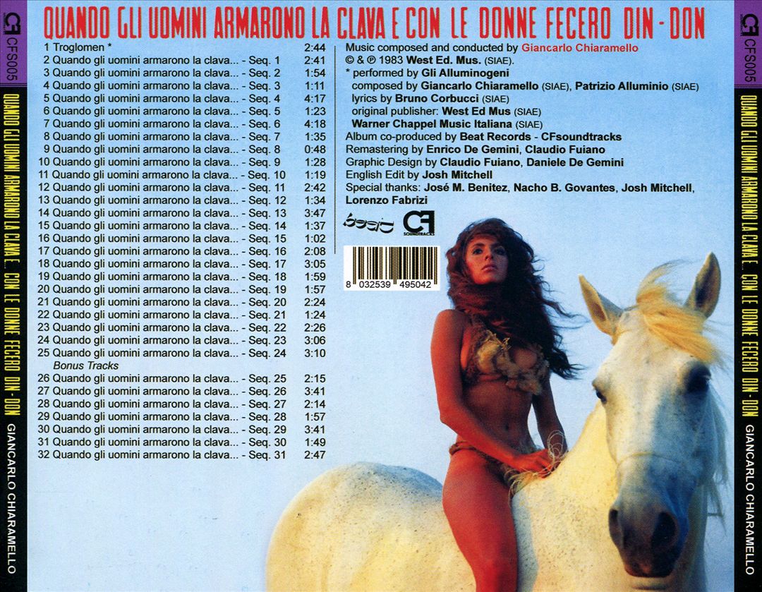 Quando Gli Uomini Armarono La Clava E Con Donne cover art